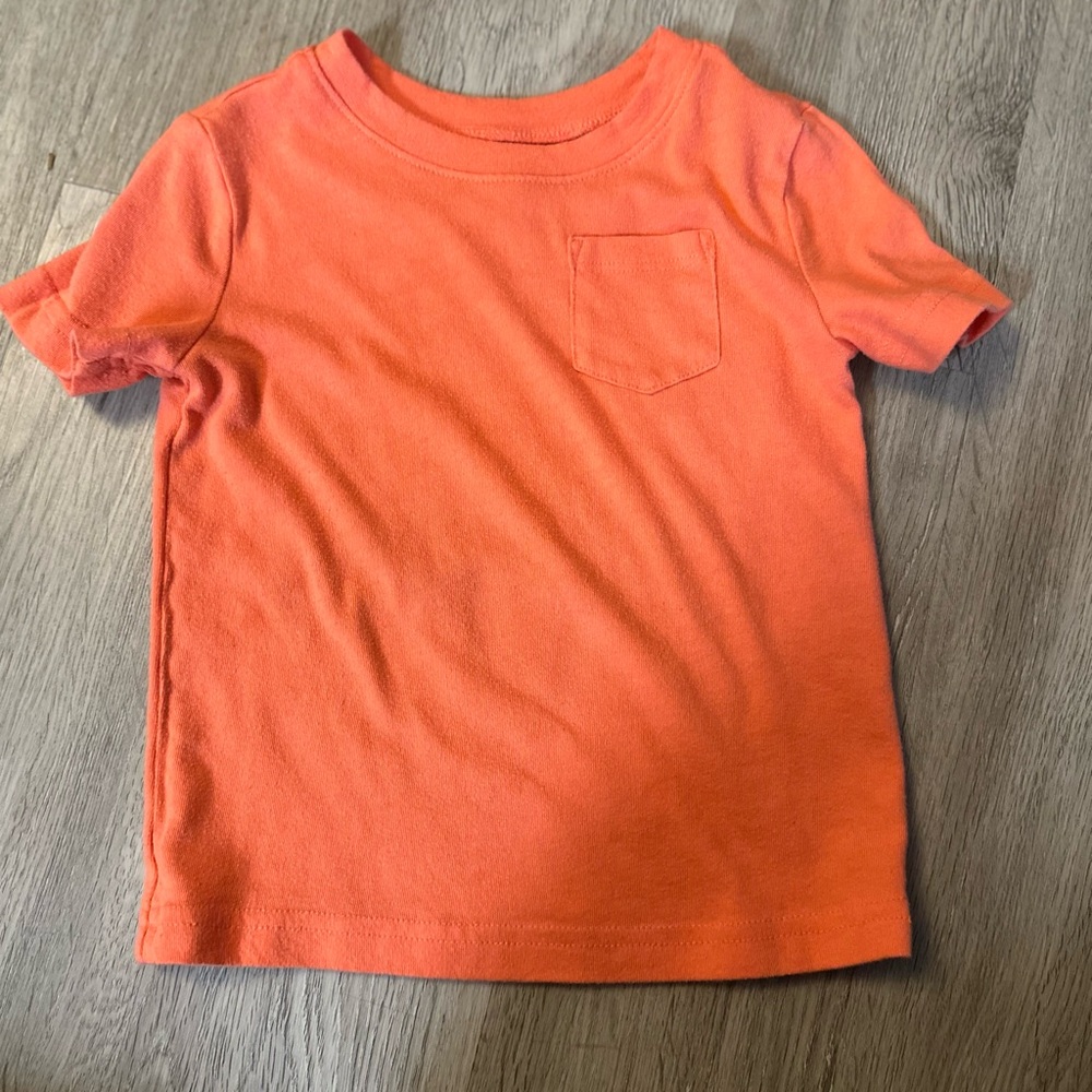 Jumping Beans Vibrant Orange Short Sleeve Tee